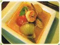 PJ's Tour G6 - Thai cooking Hot and sour prawn soup
