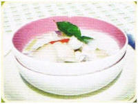 PJ's Tour G6 - Thai cooking Chicken in coconut milk soup