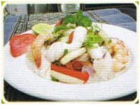 PJ's Tour G6 - Thai cooking Seafood salad